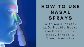 How to use nasal sprays [upl. by Sigismund446]