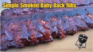 Simple amp Delicious Baby Back Ribs on the Weber Summit Kamado [upl. by Rebeka322]