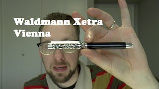 Waldmann Xetra Vienna Black Fountain Pen Review [upl. by Moise]