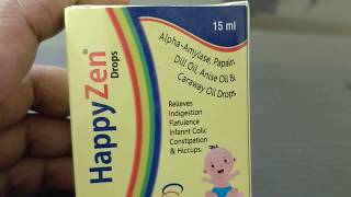 Happyzen drops a carminative digestive for infants [upl. by Socha]