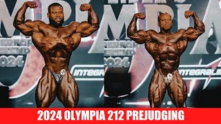 2024 Mr Olympia 212 Prejudging Keone 2x Champ [upl. by Nodnnarb]