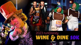 2023 runDisney Wine amp Dine 10K [upl. by Oetam548]