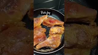 Fish fry recipecatla fish fry recipefish fry lovers catla fishshortsyummyamptasty 😋 recipe food [upl. by Jarret471]