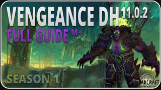 Vengeance DH 1102 deep dive guide HeroTalents Rotation Stats and more for TWW [upl. by Mair103]