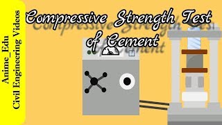 How to Determine the Compressive Strength of Cement  Cement Test 3 [upl. by Choo705]