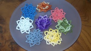 Fragrant tatting flowers [upl. by Pooh]