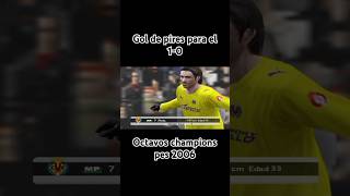 Gol de pires en el villareal championsleague pes2006 [upl. by Carilla]