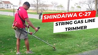 Shindaiwa C27 String Trimmer [upl. by Arraeic]