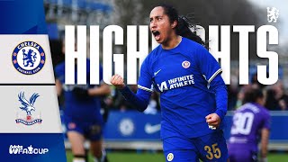 Chelsea Women 10 Crystal Palace Women  HIGHLIGHTS amp MATCH REACTION  Chelsea 202324 [upl. by Pelpel927]