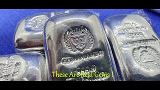 Germania Mint Gems  One Troy Ounce Cast Bars [upl. by Falito]