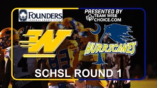 Woodruff vs Wren  SCHSL 3A Round 1 Playoffs Football [upl. by Noitna663]