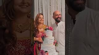 Javeria Abbasi with Husband youtubeshorts love wedding [upl. by Forsta370]