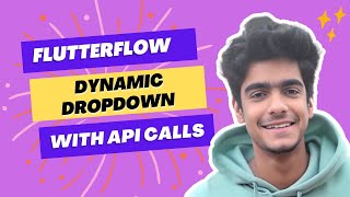 How To Create Dynamic Dropdown in FlutterFlow With API Calls [upl. by Orland714]