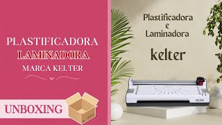 LAMINADORA  REFILADORA  PLASTIFICADORA KELTER 6X1 REVIEW  MAZZILLI [upl. by Benis]