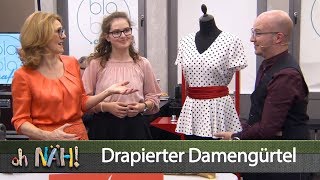 oh NÄH – Drapierter Damengürtel Aufz v 28092018 [upl. by Danas71]