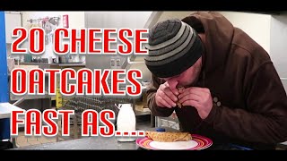 Oatcake Food Eating Challenge [upl. by Adnala731]