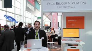 dmexco 2010  SEO SEA SMO SEM amp Recht  Kanzlei Wilde Beuger amp Solmecke Köln [upl. by Arratahs]