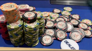 SET Over SET w10000 ALL IN Pots HIGH STAKES 2550100 NL Must See Poker Vlog Ep 315 [upl. by Basset]