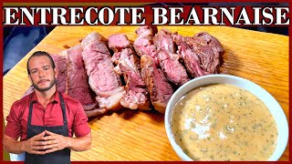 Recette Incroyable de lEntrecôte Sauce Béarnaise  Ne Ratez Plus Jamais  BEARNAISE RIBEYE ENG [upl. by Rebmac]