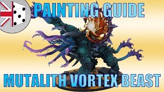 Warhammer Painting Guide Thousand Sons MUTALITH VORTEX BEAST [upl. by Atimad871]