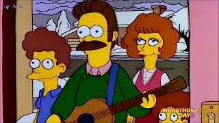 I Simpson The Flanders Family  God Said to Noah Sub Ita [upl. by Nodnorb]