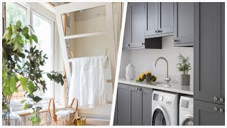 75 Laundry Room With Shaker Cabinets And Gray Cabinets Design Ideas Youll Love ♡ [upl. by Albert358]