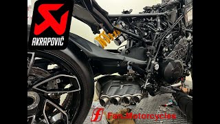 Akrapovic on Ducati Diavel v4 [upl. by Yelsna]