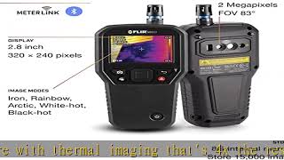 FLIR MR277 Moisture Meter MSX IR Camera amp Hygrometer for Building Inspection [upl. by Nyladam]