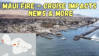 Maui Fire  Cruise Impacts  Panama Canal Cruises Cancelled  Norwegian Viva  Top 10 List [upl. by Bronk]