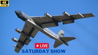 First ever 4K RIAT LIVE 🔴 SATURDAY from RAF Fairford 15072023 live airshow military [upl. by Tamsky]