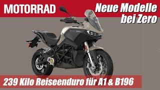 ModellRochade bei Zero Neues aus der S und DSReihe  EICMA 2023 [upl. by Glorianna]