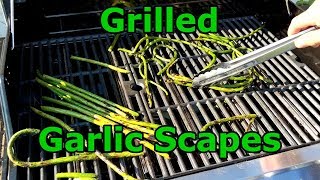 Grilled Garlic Scapes [upl. by Imeka]