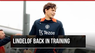 Breaking ✅ Victor Lindelof back to training after injury [upl. by Krein]