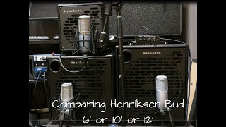 Henriksen Amps Comparing Bud Six Ten  Twelve [upl. by Eniamurt198]