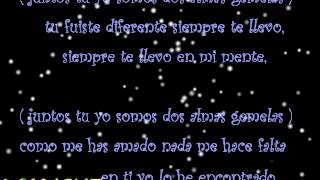 ALMAS GEMELAS CON LETRA GRUPO CONTROVERSIAwmv [upl. by Ariam]