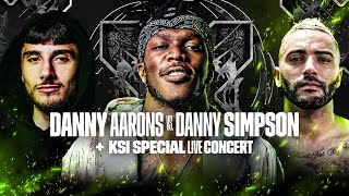 MISFITS amp DAZN X SERIES 017 DANNY AARONS VS DANNY SIMPSON  VIEWING PARTY LIVE REACTION [upl. by Mihcaoj]