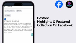 How To Restore Deleted Highlights and Featured Collection On Facebook 2024 [upl. by Ewan145]