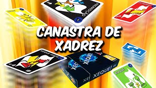 APRENDA A JOGAR CANASTRA DE XADREZ  JOGO DE BARALHO XEQUE [upl. by Nerdna]