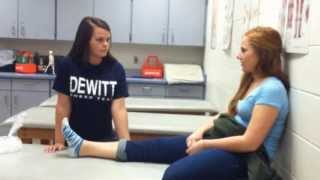 Sprained Ankle sports med project [upl. by Sibbie623]