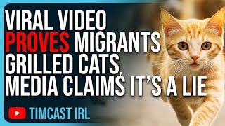 Viral Video PROVES Migrants GRILLED CATS Media Claims It’s A LIE Chris Rufo Says It’s True [upl. by Kauslick]