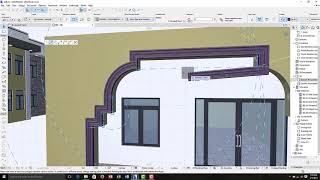 CREATING CUSTOM ARCHITRAVE IN ARCHICAD [upl. by Merle598]