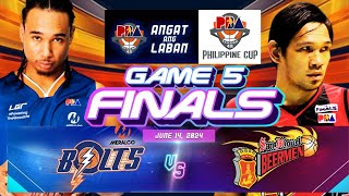 GAME 5 FINALSSMB VS MERALCO BOLTS LIVE SCORE amp COMMENTARY meralcoboltslive sanmiguelbeermenlive [upl. by Aleacim]