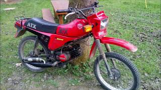 ATX 65cc Airsal leovince ZX EXHAUST [upl. by Deutsch]