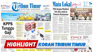 🔴Ganjar Sindir Menteri yang Belum Mundur dari Kabinet  HIGHLIGHT KORAN TRIBUN TIMUR [upl. by Arny971]