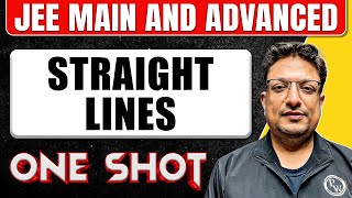 STRAIGHT LINES in One Shot All Concepts amp PYQs Covered  JEE Main amp Advanced [upl. by Jump135]