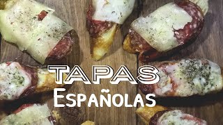 TAPAS ESPAÑOLAS como hacerlas en casa how to make spanish tapas [upl. by Maridel]