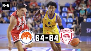 Peristeri  Olympiacos 6484  Full Highlights  Greek Super Cup Semifinal  29092023 [upl. by Baniez146]