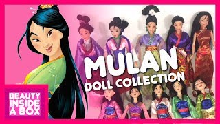 Mulan  Disney Princess Doll Collection 2018 Update  Beauty Inside A Box [upl. by Phionna32]