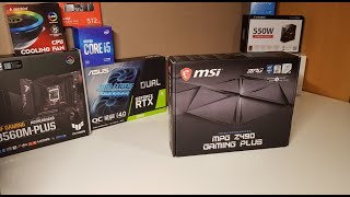 MSi MPG Z490 Gaming Plus  Motherboard Unboxing  LGA 1200 Socket Intel 10th  11th Gen CPU Supports [upl. by Laws576]