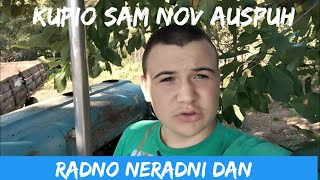 RADNO NERADNI DAN sečemo šašukupio sam nov auspuh [upl. by Yram]